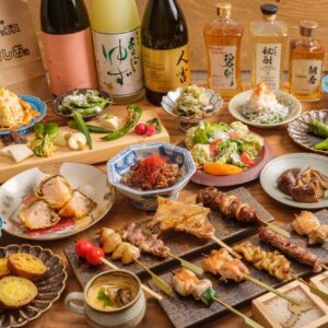 天草大王 絶品地鶏の焼鳥尽くしコース