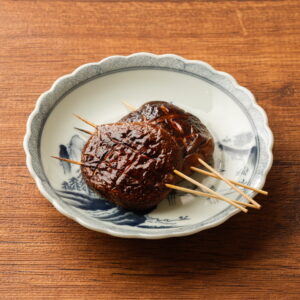 甘露醤油で炙った焼きしいたけ