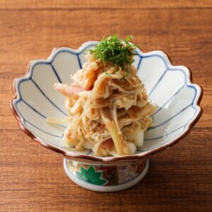 あっさり長芋の梅なめ茸
