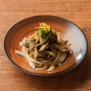 【熊本県産天草大王】炭火香る。鶏皮ぽん酢